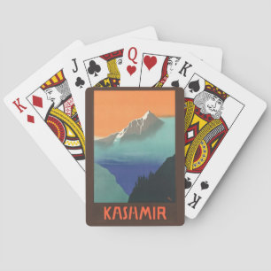 Indien (Kashmir) Reseposterkort Casinokort