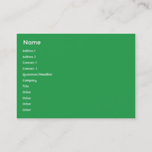 Indien - Knubbig Visitkort