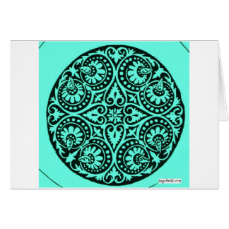 INDIEN KONST HÄLSNINGSKORT