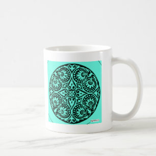 INDIEN KONST KAFFEMUGG