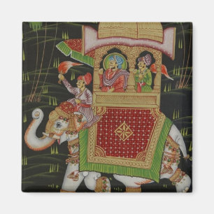 Indien konstmagnet magnet