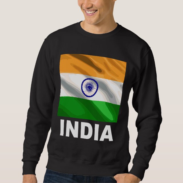 Indien Lång Ärmad Tröja (Framsida)