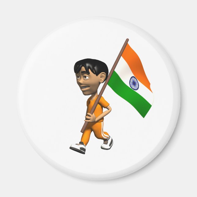 Indien Magnet (Framsidan)