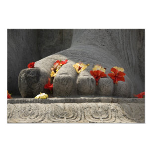 Indien, Mangalore, Karkala. Jain religion Fototryck