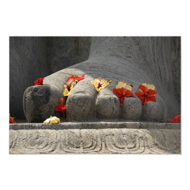 Indien, Mangalore, Karkala. Jains religion Fototryck (Framsidan)