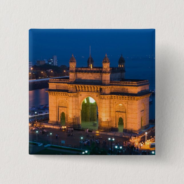 INDIEN, Mumbai (Bombay): Gateway of India / Knapp (Framsida)