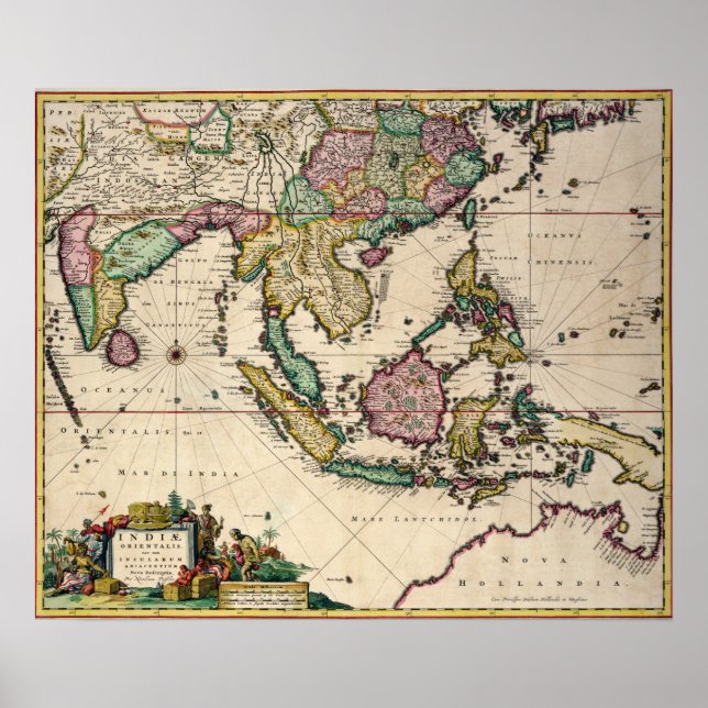 Indien och Ceylon i Australien Poster (Framsidan)