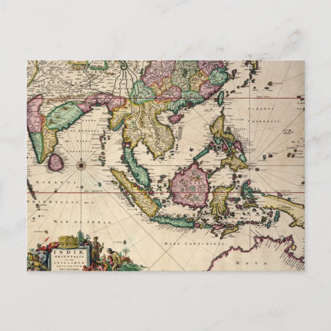 Indien och Ceylon i Australien Vykort (Framsida)