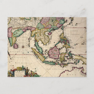 Indien och Ceylon i Australien Vykort