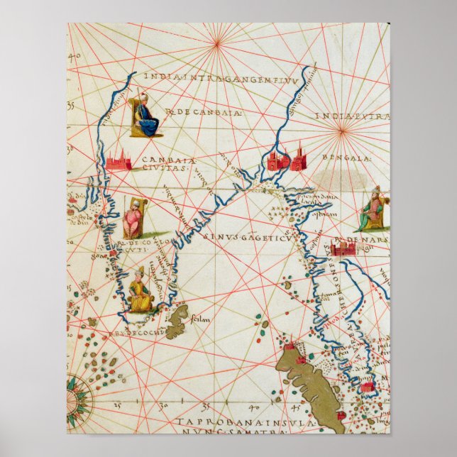 Indien och Malaysia Poster (Framsidan)