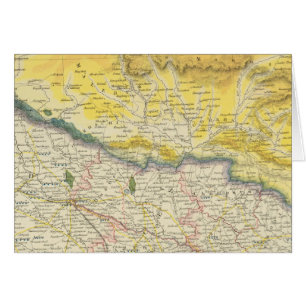 Indien och Nepal Hälsningskort