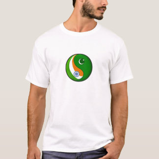 Indien + Pakistan i harmoni Tee Shirt