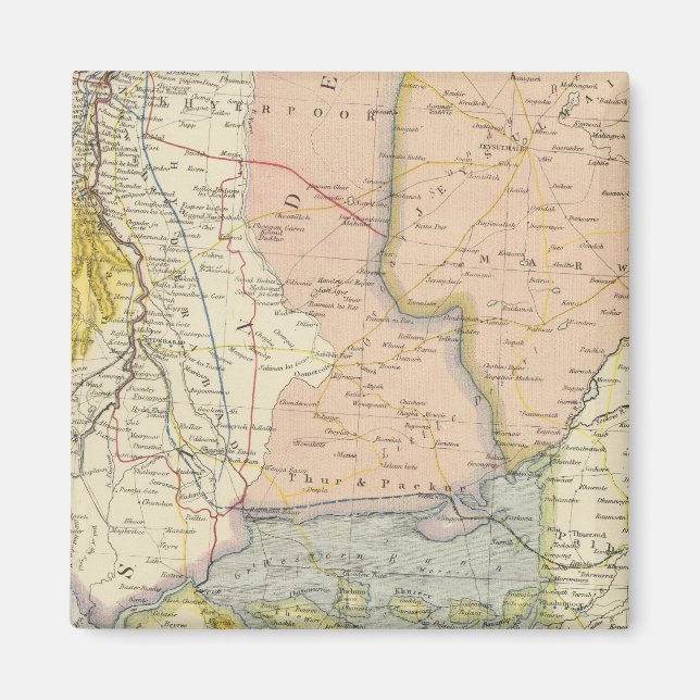 Indien, Pakistan Magnet (Framsidan)