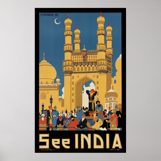 Indien Poster (Framsidan)