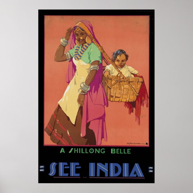 Indien Poster (Framsidan)
