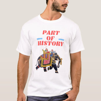 Indien | Rajasthan Heritage Culture Script Bomull T Shirt