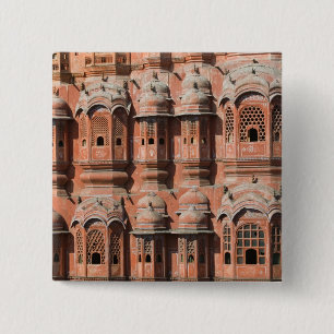 INDIEN, Rajasthan, Jaipur: Hawa Mahal (Vindarnas p Knapp