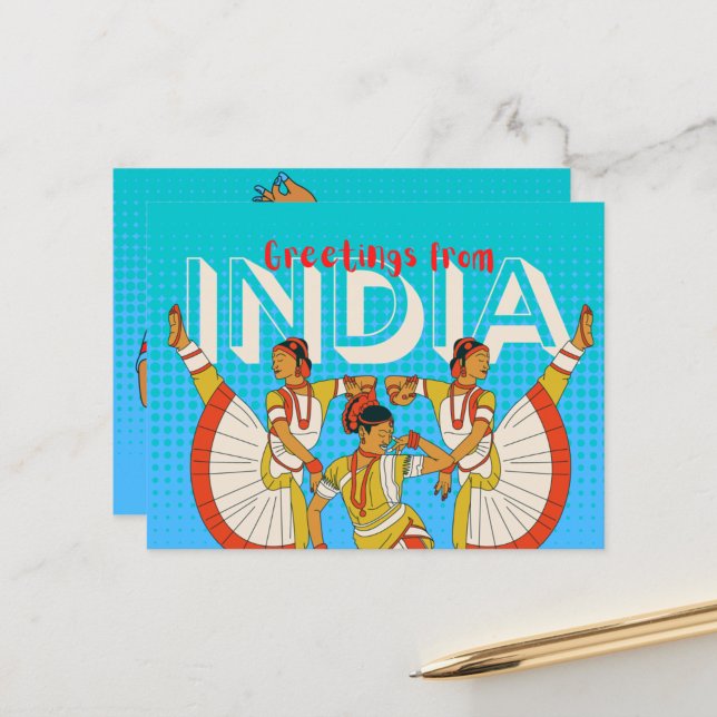 Indien Resebrevkort Vykort (Skapare uppladdad)