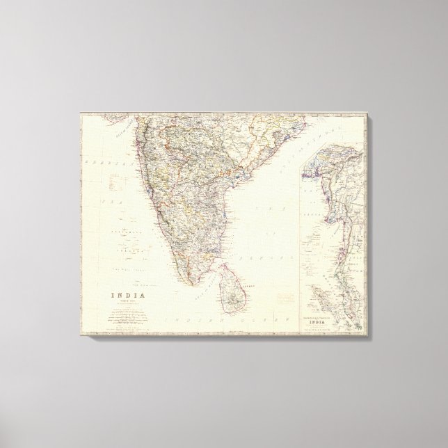 Indien S Canvastryck (Framsida)