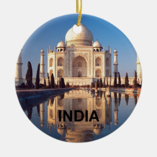 Indien Taj-mahal angie Julgransprydnad Keramik