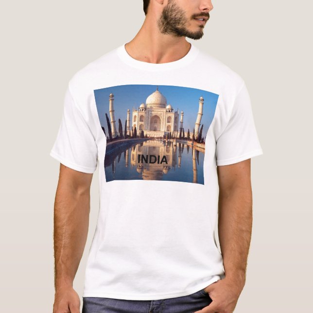 Indien Taj-mahal angie Tee Shirt (Framsida)