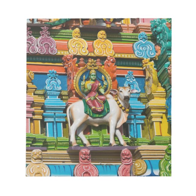 INDIEN, Tamil Nadu, Chennai: Kapaleeshwarar Anteckningsblock (Framsida)