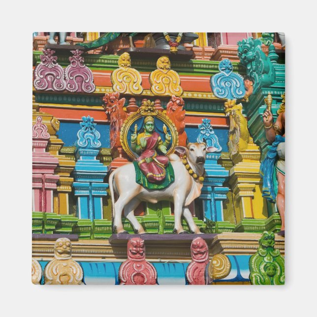 INDIEN, Tamil Nadu, Chennai: Kapaleeshwarar Magnet (Framsidan)