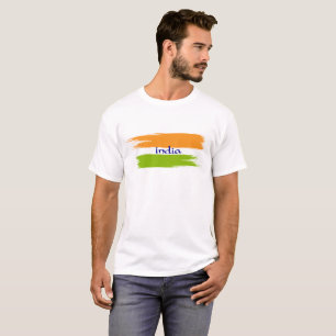 Indien text t shirt