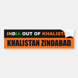 Indien ut ur Khalistan Bildekal