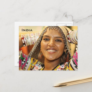 Indien Vintage Turism Resa Lägg till vykort