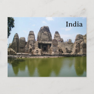 Indien Vintage Turism Resa Lägg till Vykort