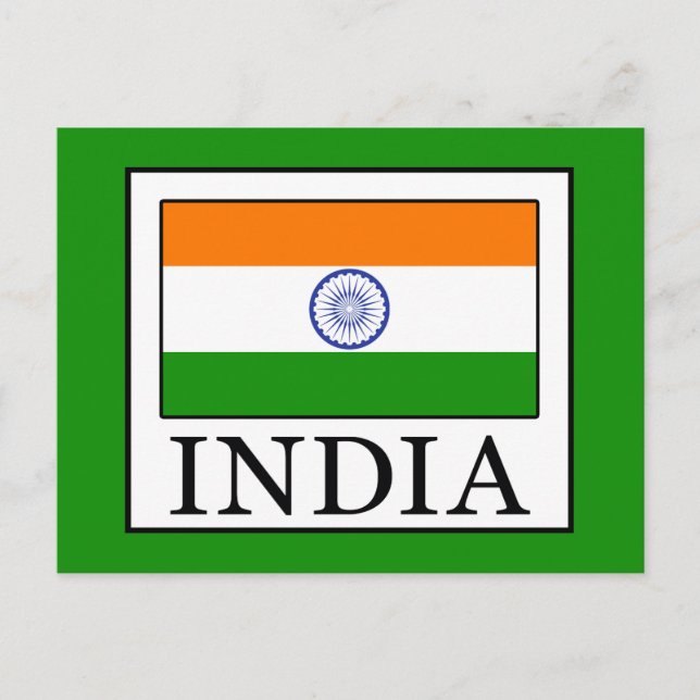 Indien Vykort (Framsida)
