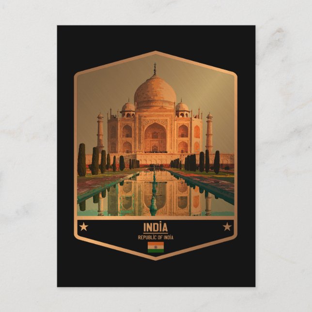 Indien Vykort (Framsida)