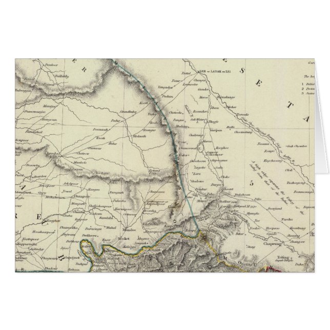 Indien XI Hälsningskort (Framsidan Horizontal)