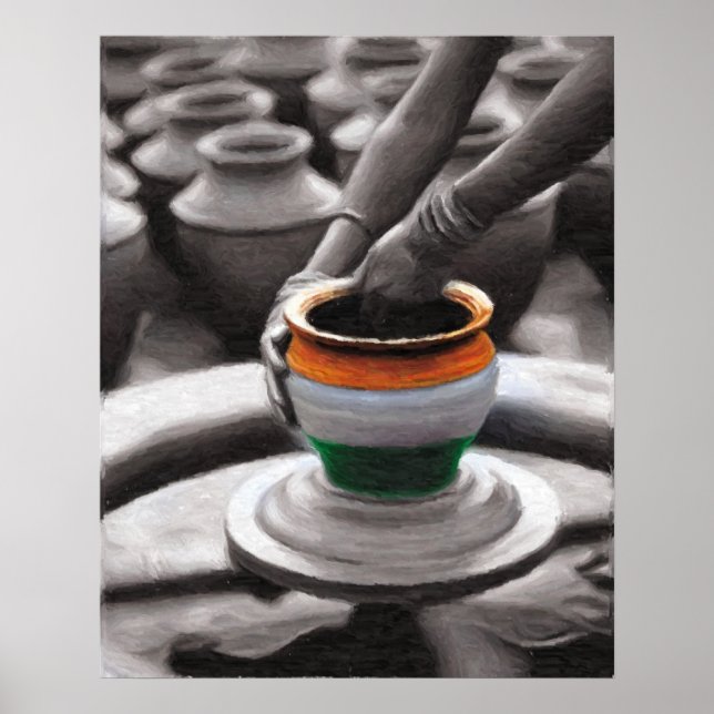 Indiens anda poster (Framsidan)