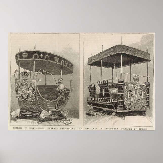 Indiens Empress Poster (Framsidan)