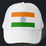 Indiens Flagga Ashoka Chakra Truckerkeps<br><div class="desc">Indiens Flagga är en rektangulär trifärg för vågrät Indiens saffron,  vit och Indiens grönt,  med Ashoka Chakra,  ett 24-språkigt hjul,  i marinblått centrum. Chakra,  patriotic,  india gift,  souvenir,  sportfantast #india #indian #asia,  #mumbai #ashokachakra</div>