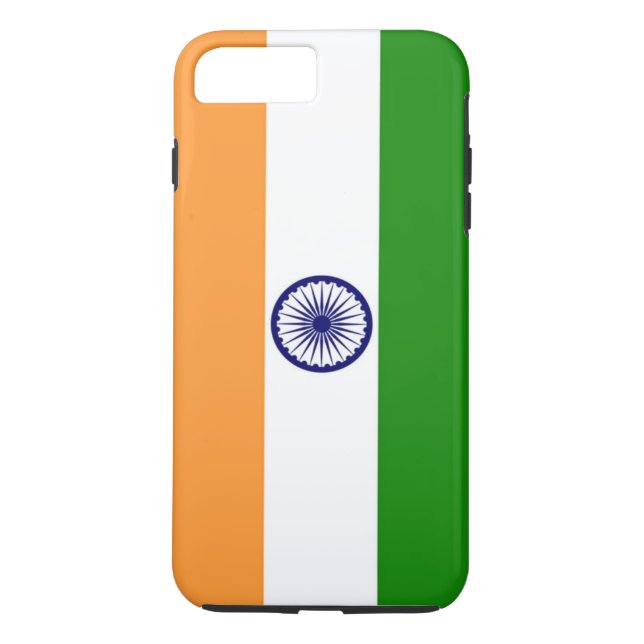 Indiens flagga Case-Mate iPhone skal (Baksida)