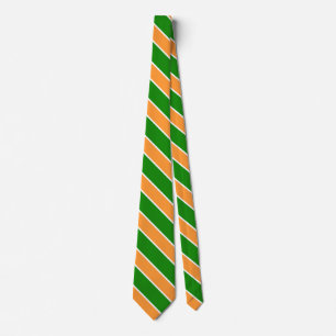 Indiens Flagga Elegant Patriotic Neck Tie Slips