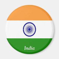 Indiens flagga