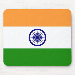 Indiens flagga musmatta