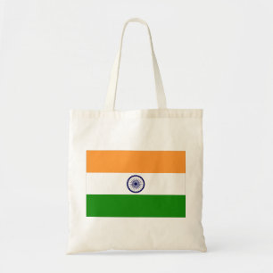 Indiens flagga tygkasse