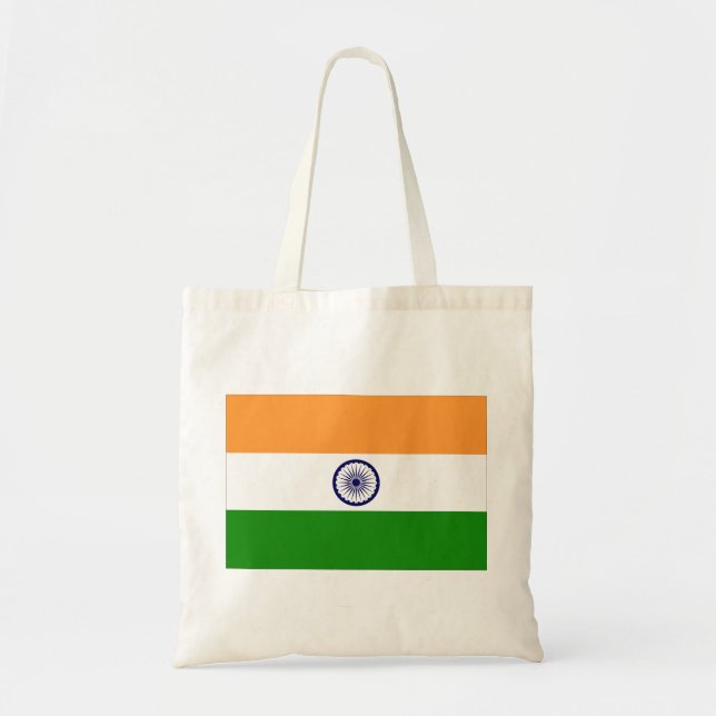 Indiens flagga tygkasse (Framsidan)