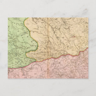 Indiens peninsula norr vykort
