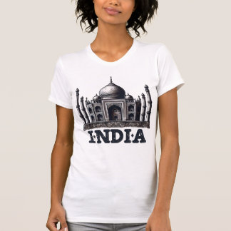 Indiens resedesign med Iconic Landmarks T Shirt