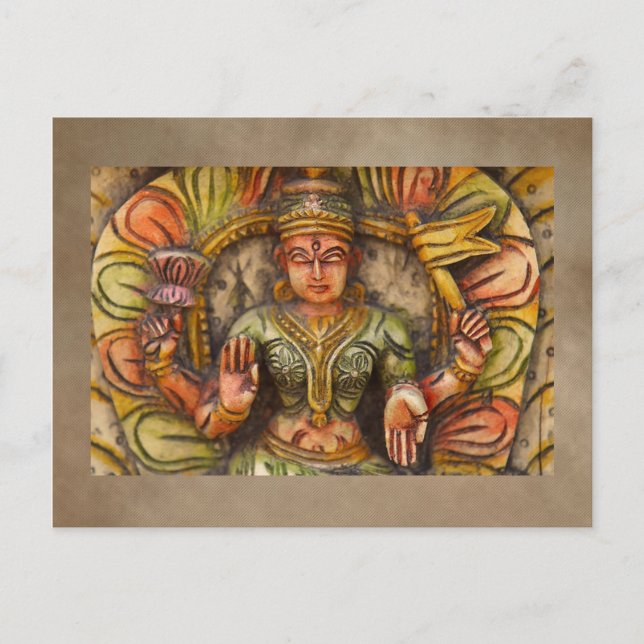 Indiens vykort för medling (Framsida)