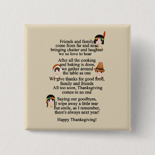 Indier för thanksgivingdikthelgdag vallfärdar knapp