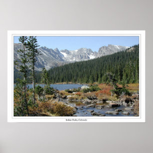 Indier nå en höjdpunkt, Colorado Poster