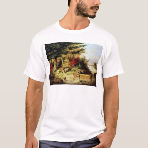 Indiertransportpälsar till och med kanadensare t shirt