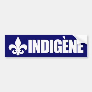 Indigene Bildekal
